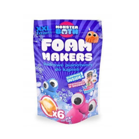Пенящиеся капсулы для ванны Monster Bath Foam Makers с сюрпризом, 6 × 18 г